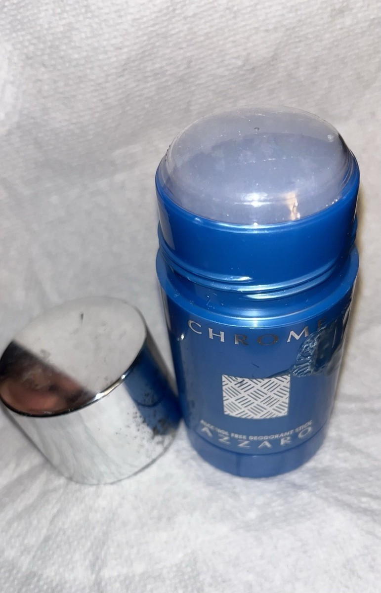 Azzaro CHROME 2.7oz ( Alcohol Free) Deodorant Stick, See Details
