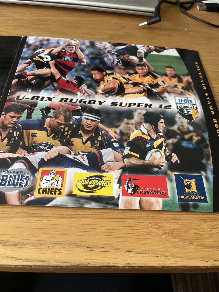 NEW ZEALAND 1999 RUGBY SUPER 12 CHAMPIONSHIPS BOOKLETS  MNH - Image 2 of 4
