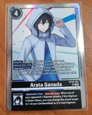 Digimon TCG BT22 Cyber Eden Arata Sanada BT22-091 SR - NM condition