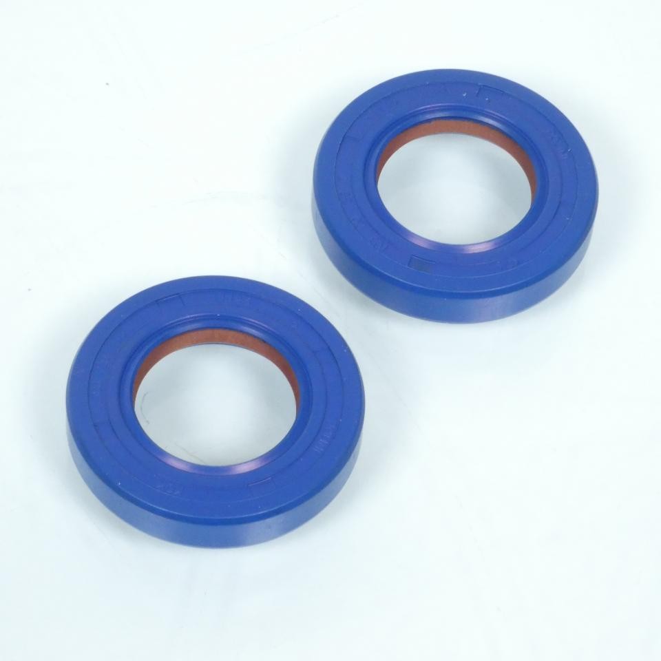 Joint spi moteur Polini pour scooter Gilera 50 GP en caoutchouc fluoré bleu neuf