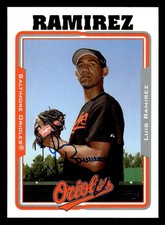 2005 Topps Baseball #299 Luis Ramirez Signed Autograph (no COA)