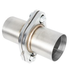 2.5id To 2.5od Exhaust Flange Pipe Joint Universal 2 Bolts Stainless Steel