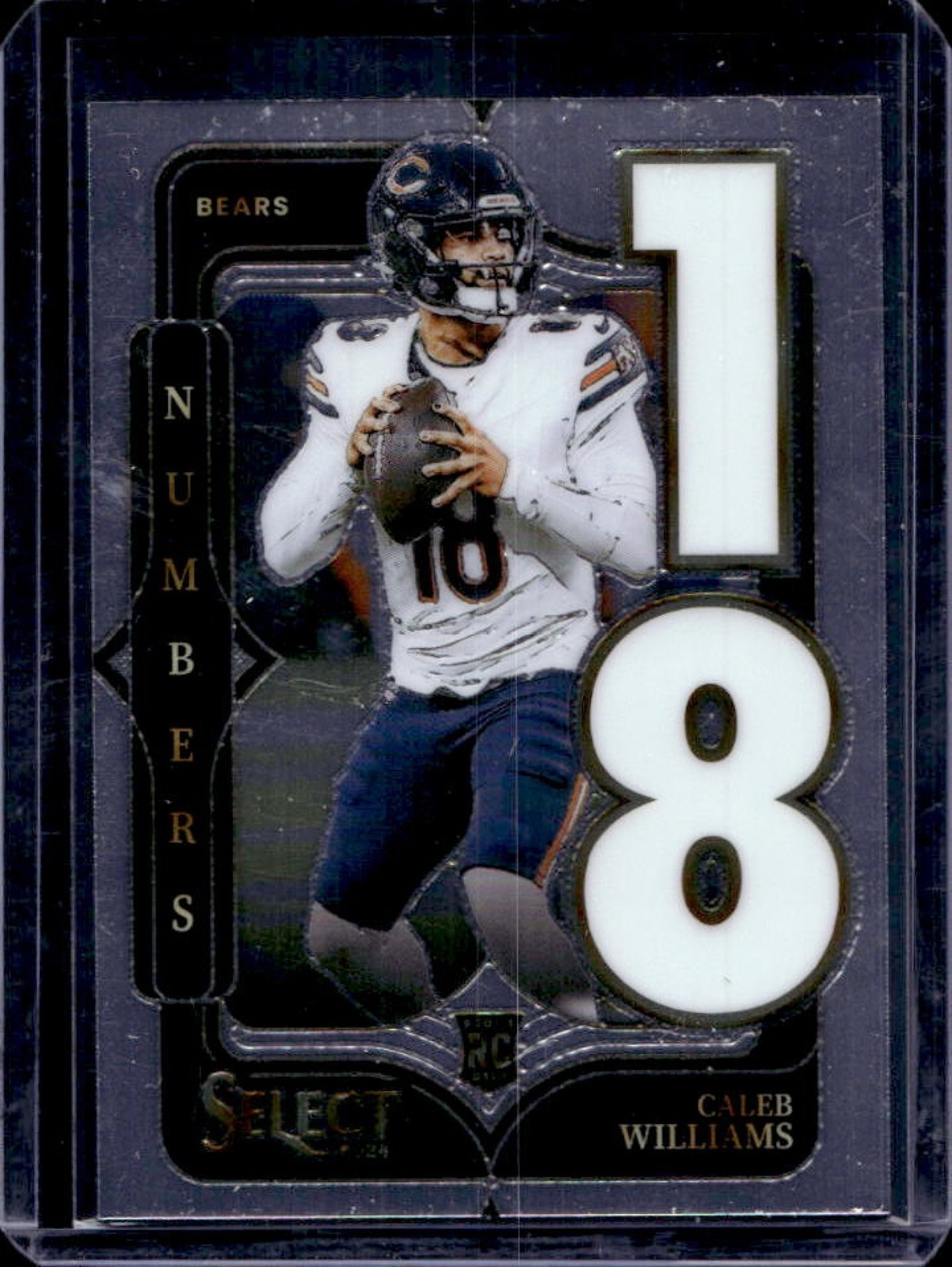 2024 Select Caleb Williams Numbers RC Rookie #19 Bears