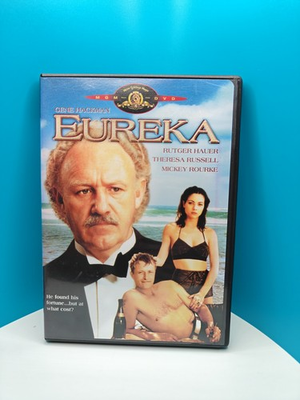 #ad Eureka DVD 1983 Movie Gene Hackman Mickey Rourke $6.99