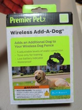 Premier Pet Wireless Add-A-Dog Collar  - GIF0016918 NIB