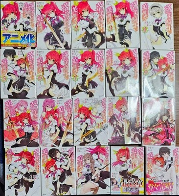 Chivalry of a Failed Knight Vol. 0 - 19 complete Set Light Novel Japanese Ver