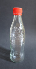 Coca Cola Atlanta 1996 Relief Flasche 0,33L Konturflasche weiss - Vintage