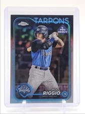 2024 Topps Pro Debut Chrome Refractor Roc Riggio Tampa Tarpons #PDC-112!