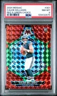 2024 CALEB WILLIAMS MOSAIC RED & GREEN  CHOICE RC ROOKIE #301 PSA 8 MINT 4 10s