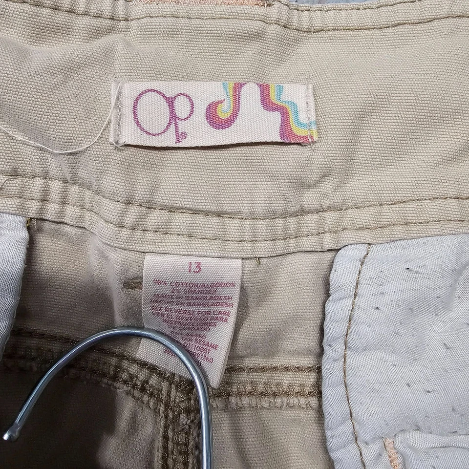 Pantalones Cortos Op Ocean Pacific Vintage Estilo Carga Tostado Y2k Talla 13 Tiro Bajo Foto 3 de 4