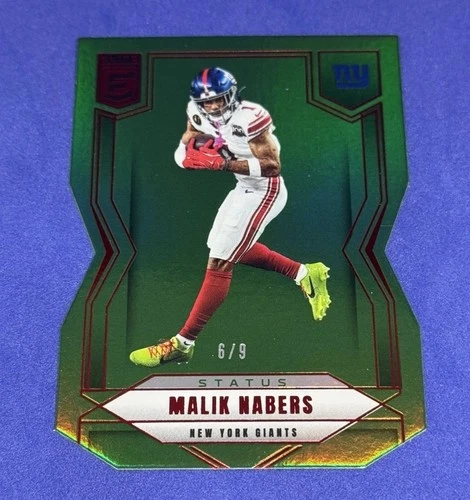 2025 Panini Malik Nabers Season Stat Line (Raw)
