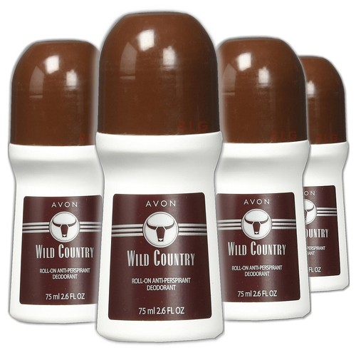 AVON Deodorant WILD COUNTRY Roll-On Antiperspirant Deodorant 75ML=2.6oz Avon - Picture 5 of 7