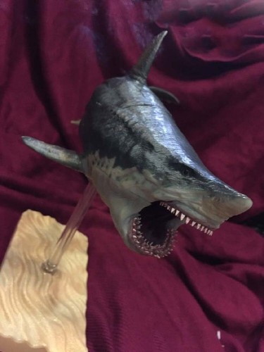 PNSO Megalodon prehistoric sharks Model toy scientific art Dinosaurs Figure - Picture 5 of 10