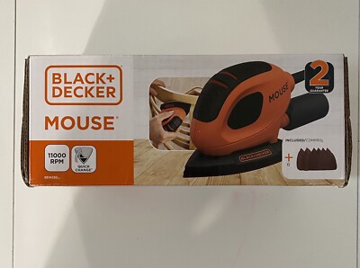 Levigatrice A Mouse Black+Decker BEW230 - Compatta E Potente, 240V
