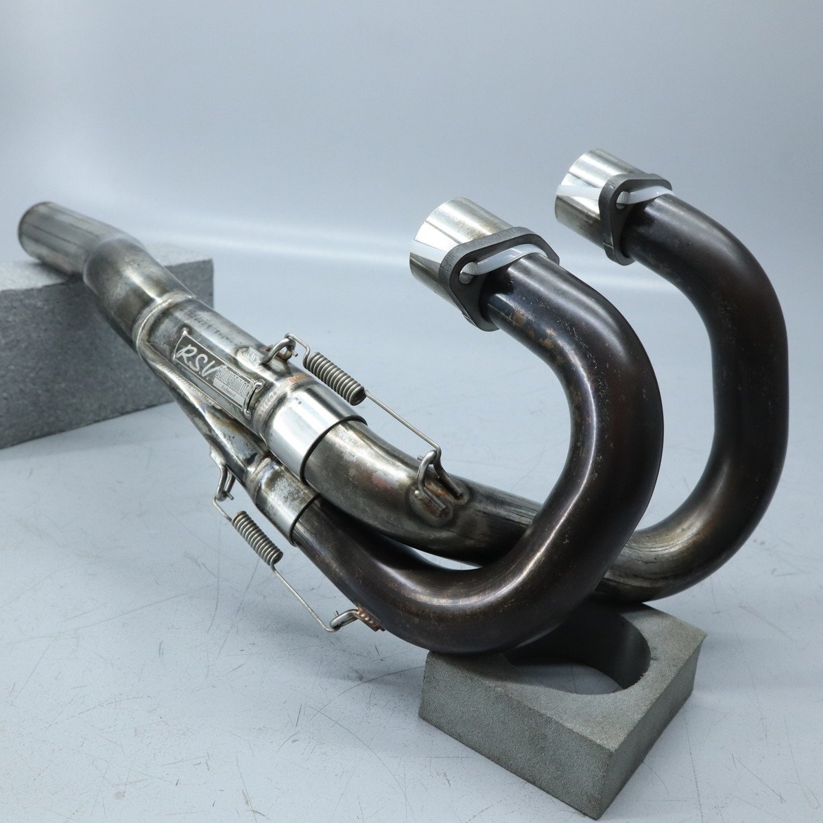 Honda Xr250 Removal Rough Road Sports Rsv Competition Ex Pipe Exhaust Muffler Si eBay