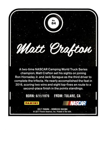 2017 Panini Donruss Racing Seriennummer Cracked Ice Karten Auswahl aus Liste PYC - Bild 185 von 447