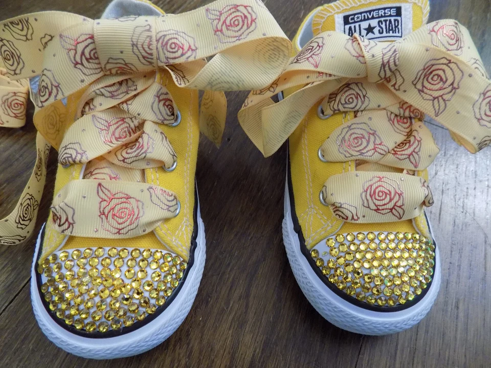 Cintas Converse Chuck Taylor All Star Yellow 731717F ÚNICAS Belle estrás rosa Foto 2 de 4