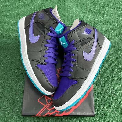 Size 8- Jordan 1 Mid Grape 2012 BRAND NEW! (Super Rare) FAST SHIPPING!