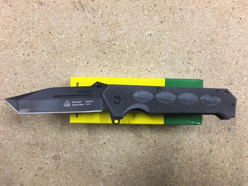 NEW Puma SGB Blackcat55 Tanto Tactical Folding Knife German Blade 6625003