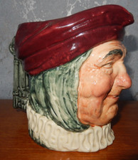 Royal Doulton Simon the Cellarer Large Character Jug 1940's Approx 15cm 6inch hi
