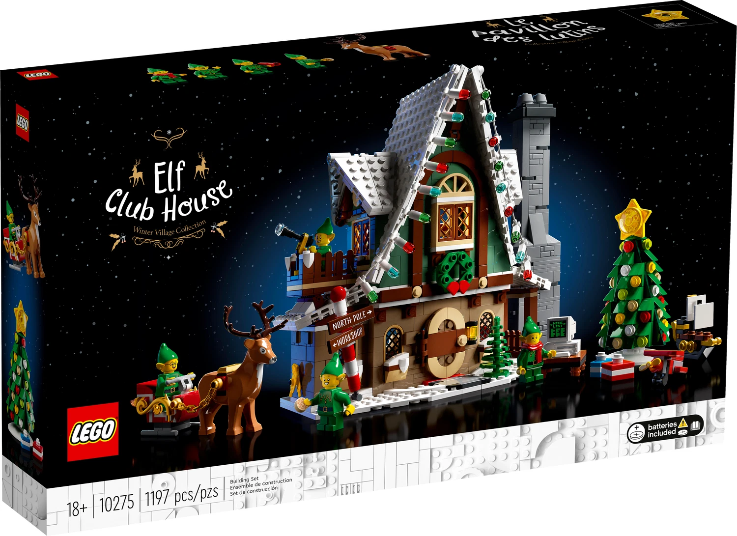 lego christmas village