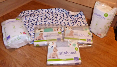 bambino MIO Baby Wickelauflage 9 x NAPPY MIO BOOST /500 WINDELEINLAGEN & SCHWIMMWINDELN