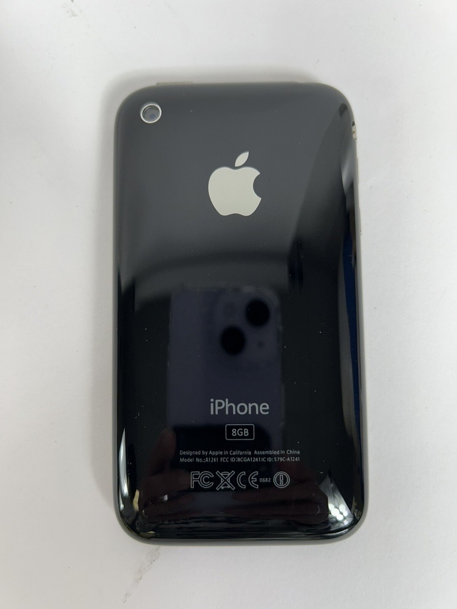 希少 iPhone3G 16GB A1303 ブラック APPLE IPHONE 3G A1303- UNLOCKED, Seller Refurbished, Black 16 GB