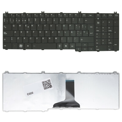 Toshiba Laptop Keyboard In Spanish For L600 C600 L635 L640 L645 C600D