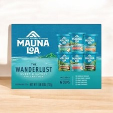 Mauna Loa Wanderlust Sweet and Savory Assortment Macadamias 6 pk x 4oz