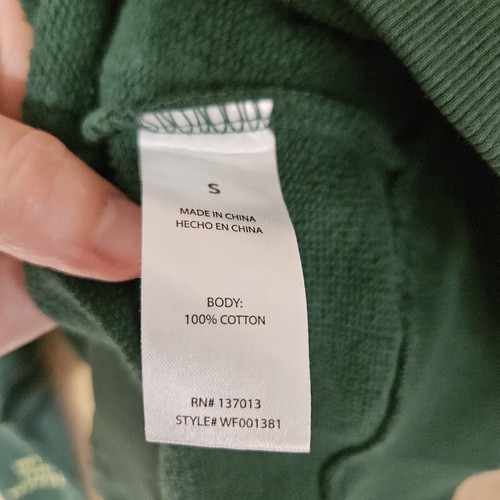 Wildfox Green Cabins and Cocktails Flower Embroidered Sweatshirt Womens Sz S Nwt - Picture 13 of 17