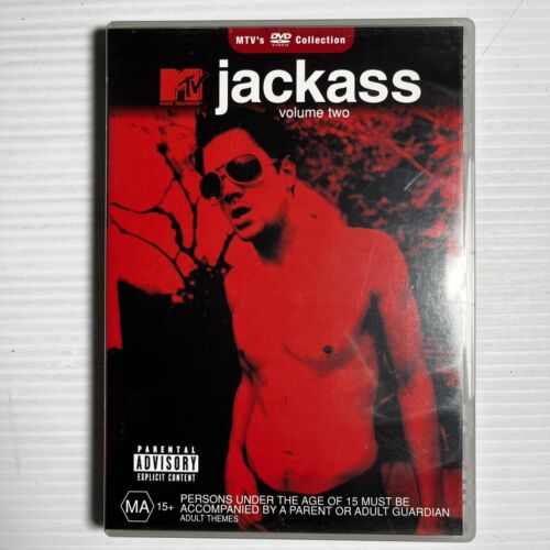 Jackass Volume 2 DVD - Region 4 - Hilarious Pranks and Stunts  - Zdjęcie 1 z 3