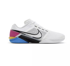 Nike Zoom Metcon Turbo 2 White Black Men  s Training Shoes DH3392-109 Size 7