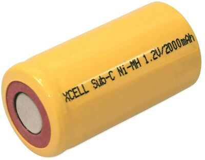XCell Akku Sub-C 1,2V 2000mAh X2000SCR Hochstrom