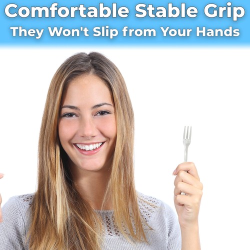 Super Durable, Elegant Mini Cocktail Forks 12 Pcs. Stainless Steel Tasting or... - Picture 5 of 7