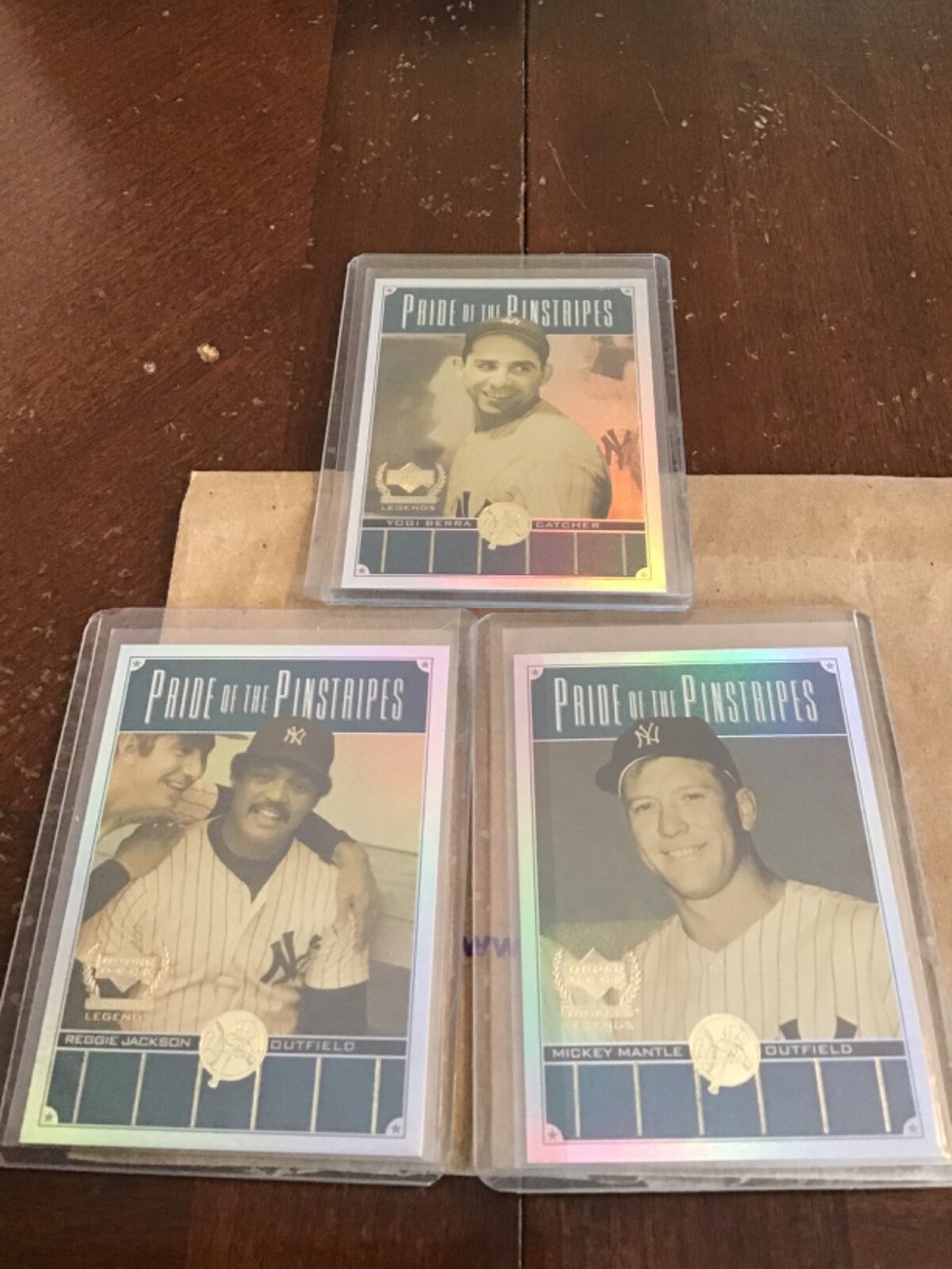 3) 2000 Upper Deck Yankees Legends Pride of the Pinstripes # PP2-5