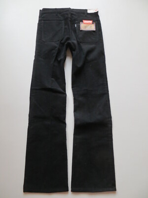 Levi's Cord Jeans Hose W 34 /L 36 Schwarz NEU ! Made in France 70' er Cordhose !