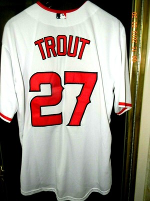 trout baseball jersey