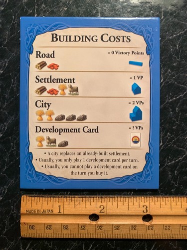 CATAN TRADE BUILD SETTLE Game Replacement Pieces YOU PICK Klaus Teuber FREE SHIP - Picture 12 of 27