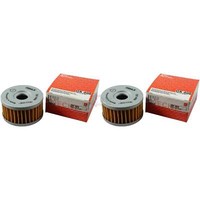 2X Mahle / Knecht ÖLfilter OX 408 Oil Filter