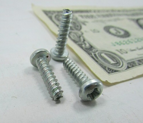 Pozi Pan Plastite Plastic Screws, #7 x 5/8" Coarse Thin Thread RoHS Compliant - Picture 2 of 7