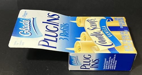 Glade Plugins Electric Gel 3 Refills Candle Scent Vanilla PlugIns Johnson Wax - Picture 3 of 6