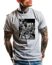 NEW ART SOCIETY BOXING GOAT SMOKE GREY TEE SHIRT SMALL-5XLARGE MADE IN USA