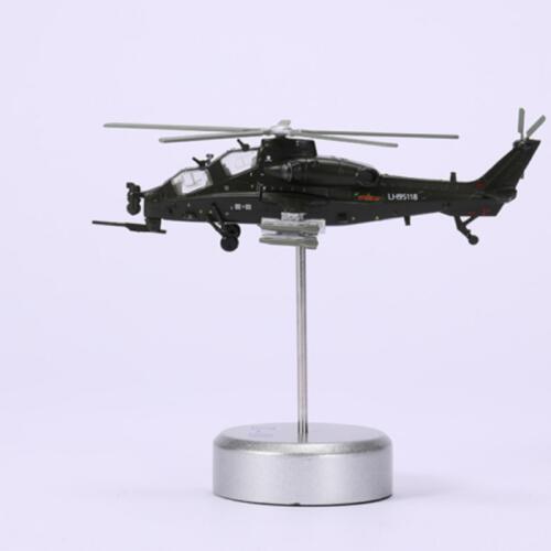 1:100 Chinese Armed WZ-10 Helicopter Diecast Model Military Plane Ornaments Gift - Picture 2 of 12