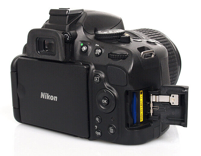 Nikon D D5100 16.2MP Digital SLR Camera - Black (Kit w/ AF-S DX VR 
