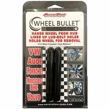 Access Tools WB2-1415BLACK Wheel Bullet 14x1.5 2PK