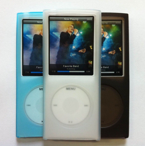 American Tourister 3 x Silicone Shell Protective cover cases for i iPod Nano 4G - Picture 1 of 2