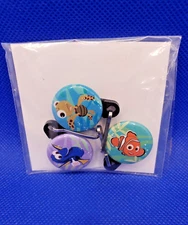 Finding Nemo and Finding Dory Zipper Pulls Disney Movie Club Set Of 3