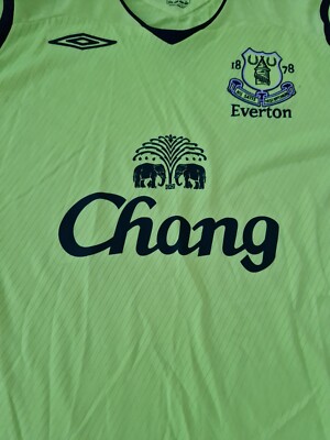 Maillot Everton FC 2008-2009 Troisième équipement - Umbro - Taille L - Occasion