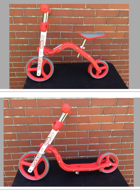 2 in 1 balance bike