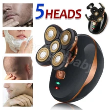Electric Hair Remover Shavers Best Bald Head Razor Smooth Skull Cordless Wet Dry